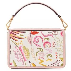 AUTH NWT $398 Kate Spade New York Storyteller Secret Garden Embroidered Bag NEW